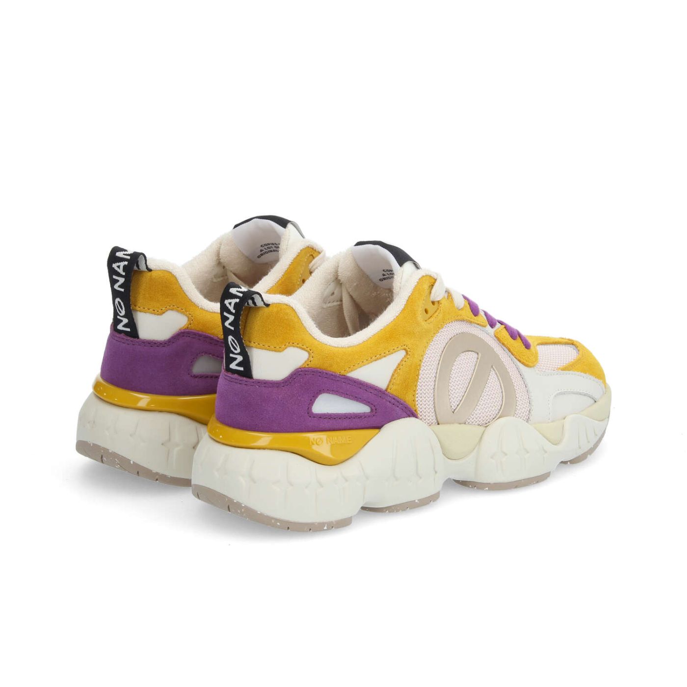 KRAZEE RUNNER W - SDE/CONNOR/SDE - JAUNE MOUTARDE/BEIGE/VIOLET